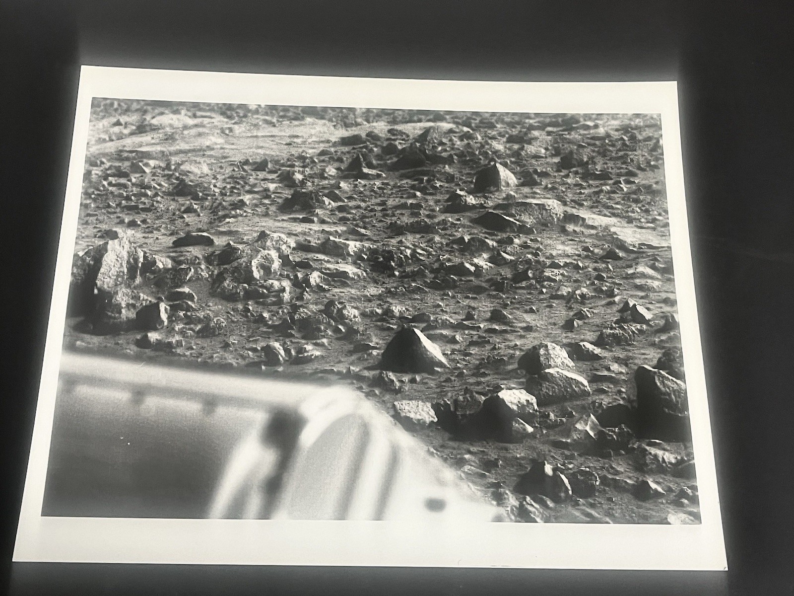 Original NASA MARS Photo July 24, 1976 Viking 1 Lander rare 1st Generation Photo