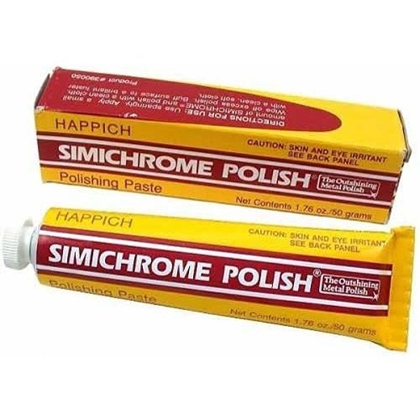 Simichrome TUBE-50G Outshining Metal Polish 1.76 oz Prevents Tarnishing