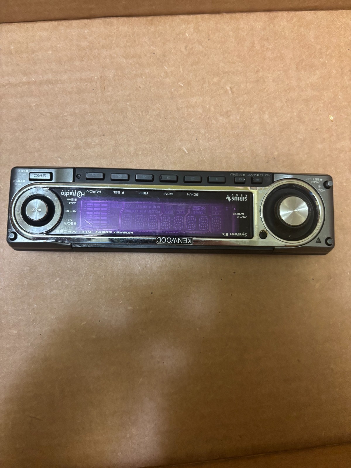 Kenwood KDC-MP525 Detachable Faceplate Only Car Stereo Front Panel Replacement S