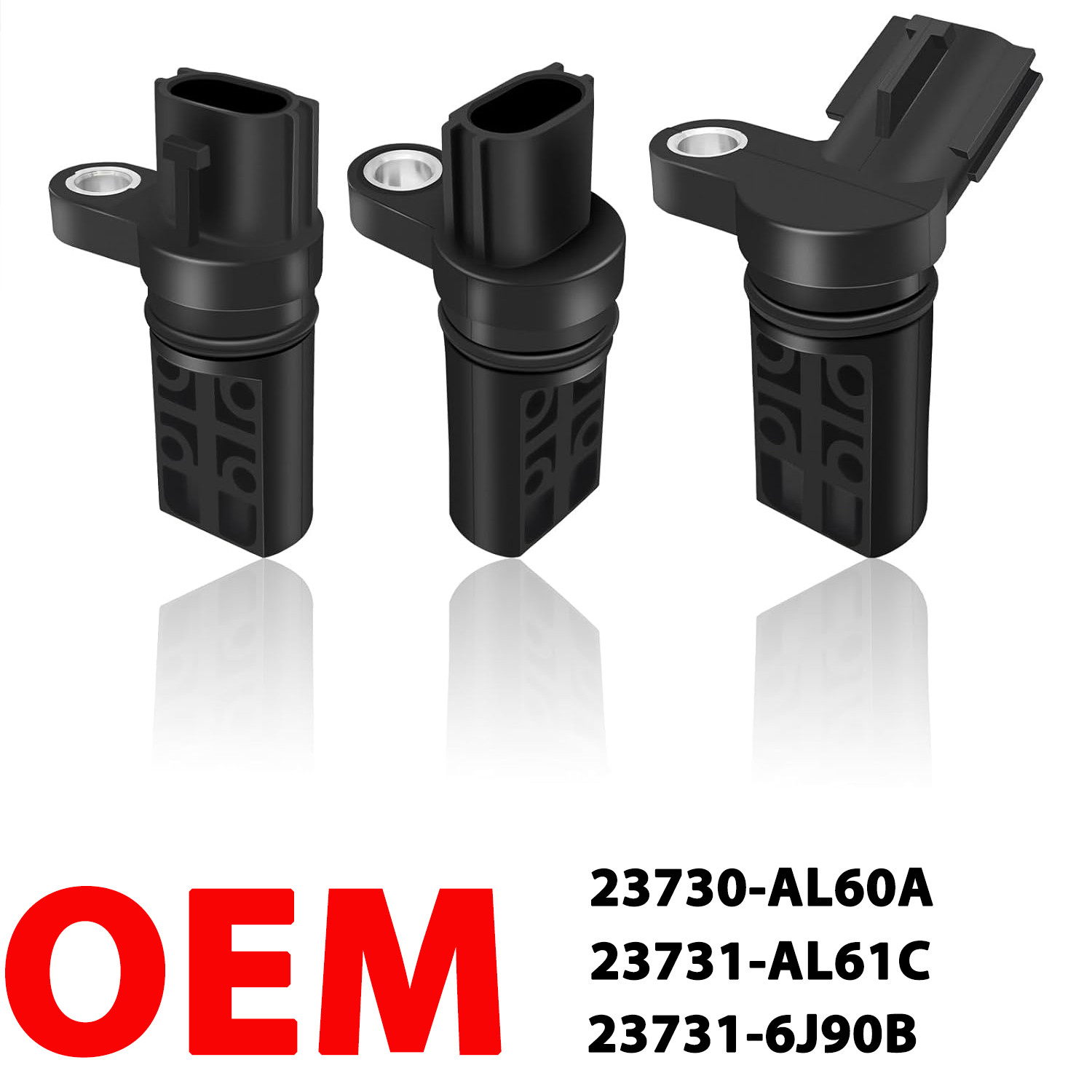 OE Set 2 Camshaft sensors &1 Crankshaft Position Sensor Fit Infiniti Nissan 350Z