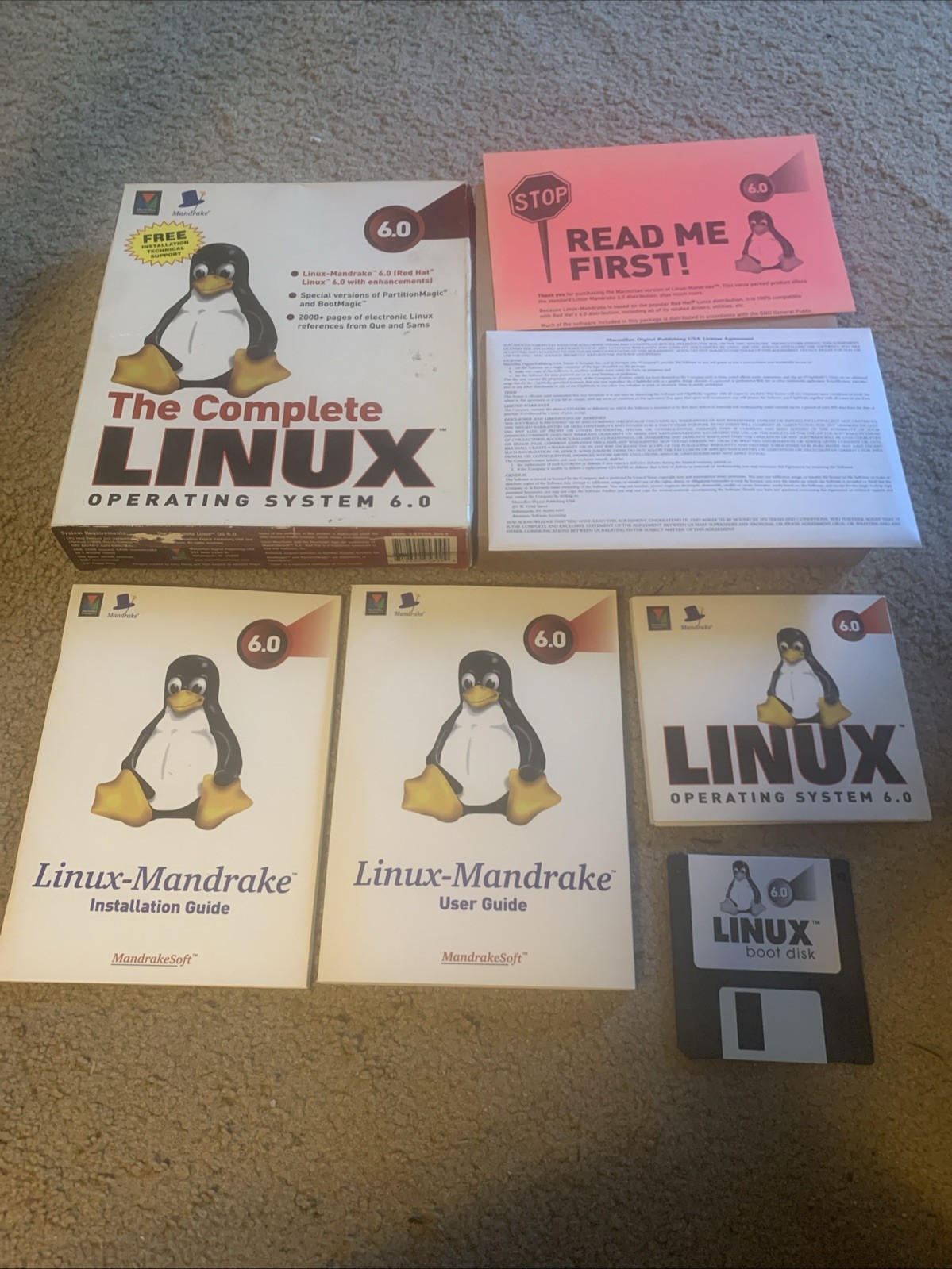 Complete Linux Operating System 6.0 – Linux Mandrake Red Hat Edition CIB