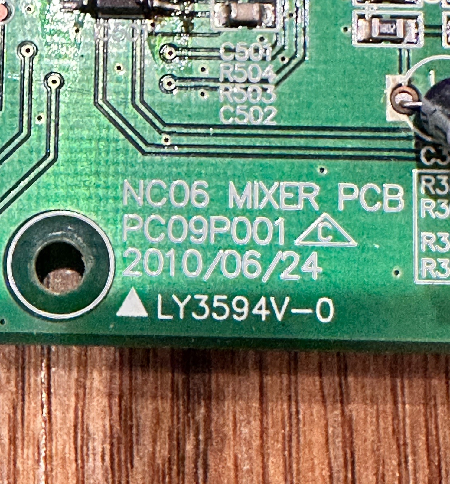 Numark Mixdeck Double Deck Controller Mixer PCB Board.....PC09P001