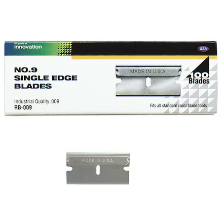Pacific Handy Cutter Rb009 2 In. No. 9 Single Edge Utility Blade, 100 Pk