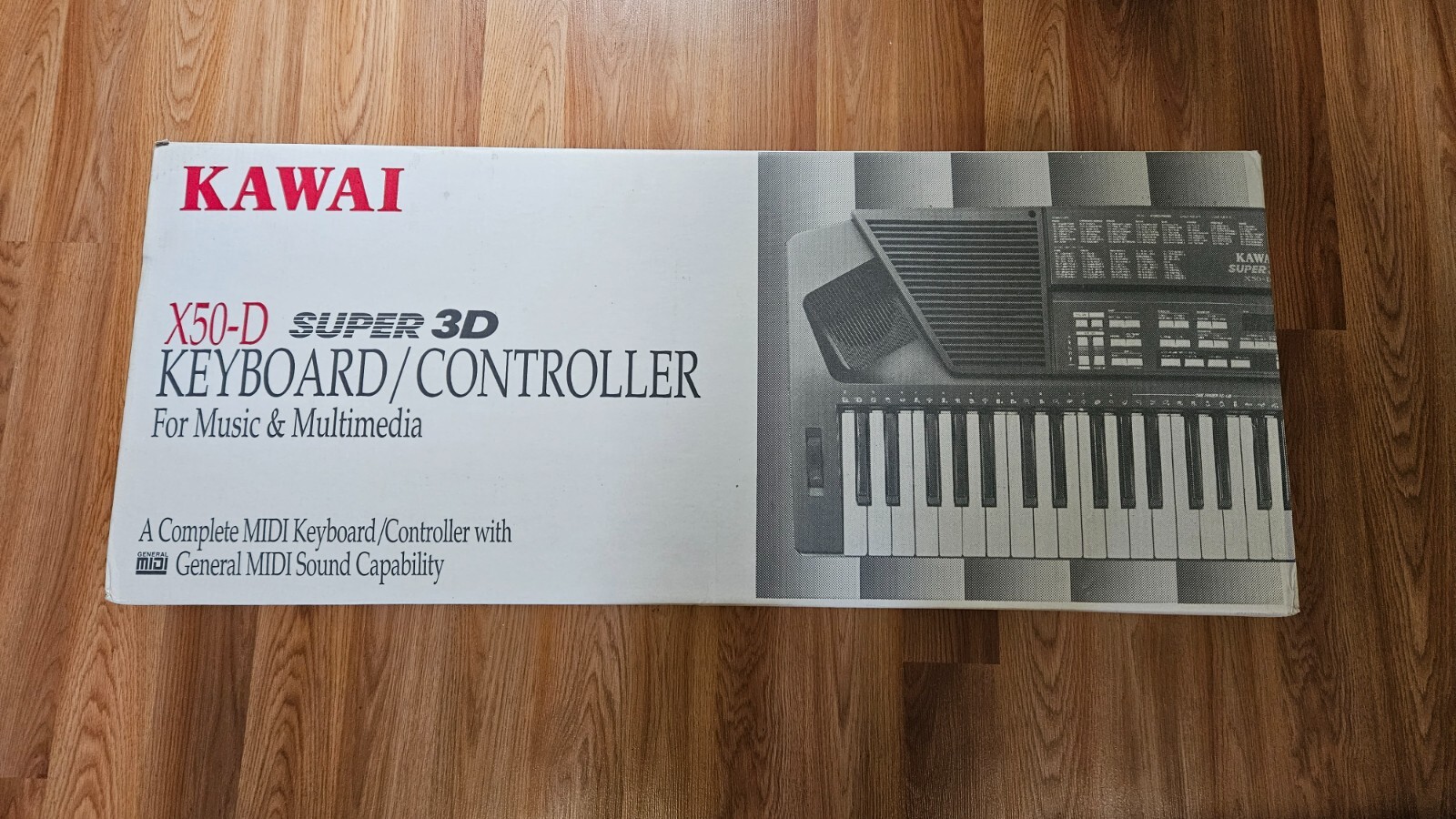 Kawai X-50D Midi Keyboard NEW IN OPEN BOX Synthesizer Super 3D Digital Piano NOS