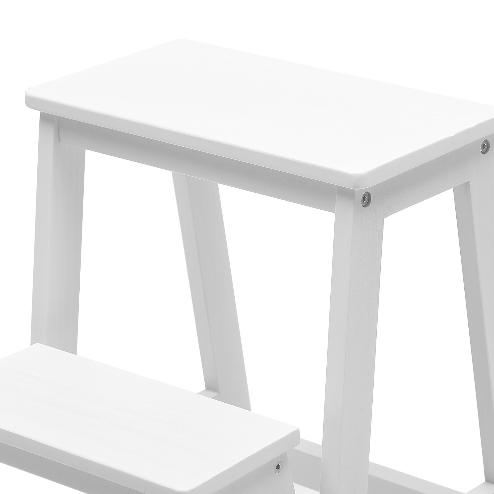 Folding Library Ladder Chair, Lightweight Portable Multifunctional Step Stool
