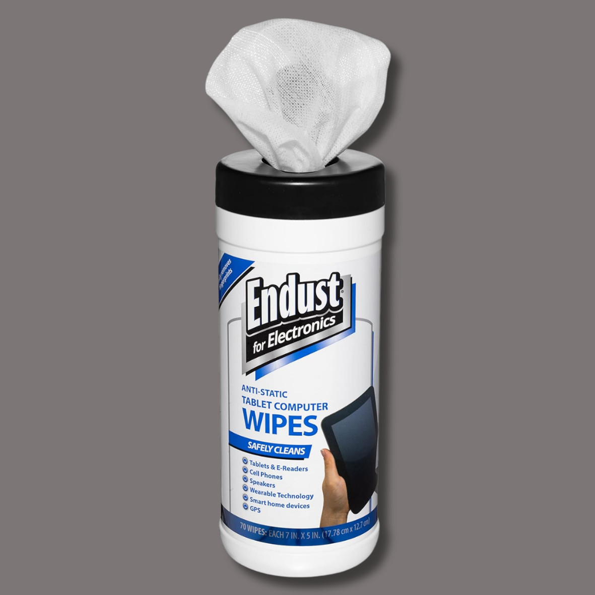 Touchscreen cleaning wipes, Great tablet wipes, 70 count
