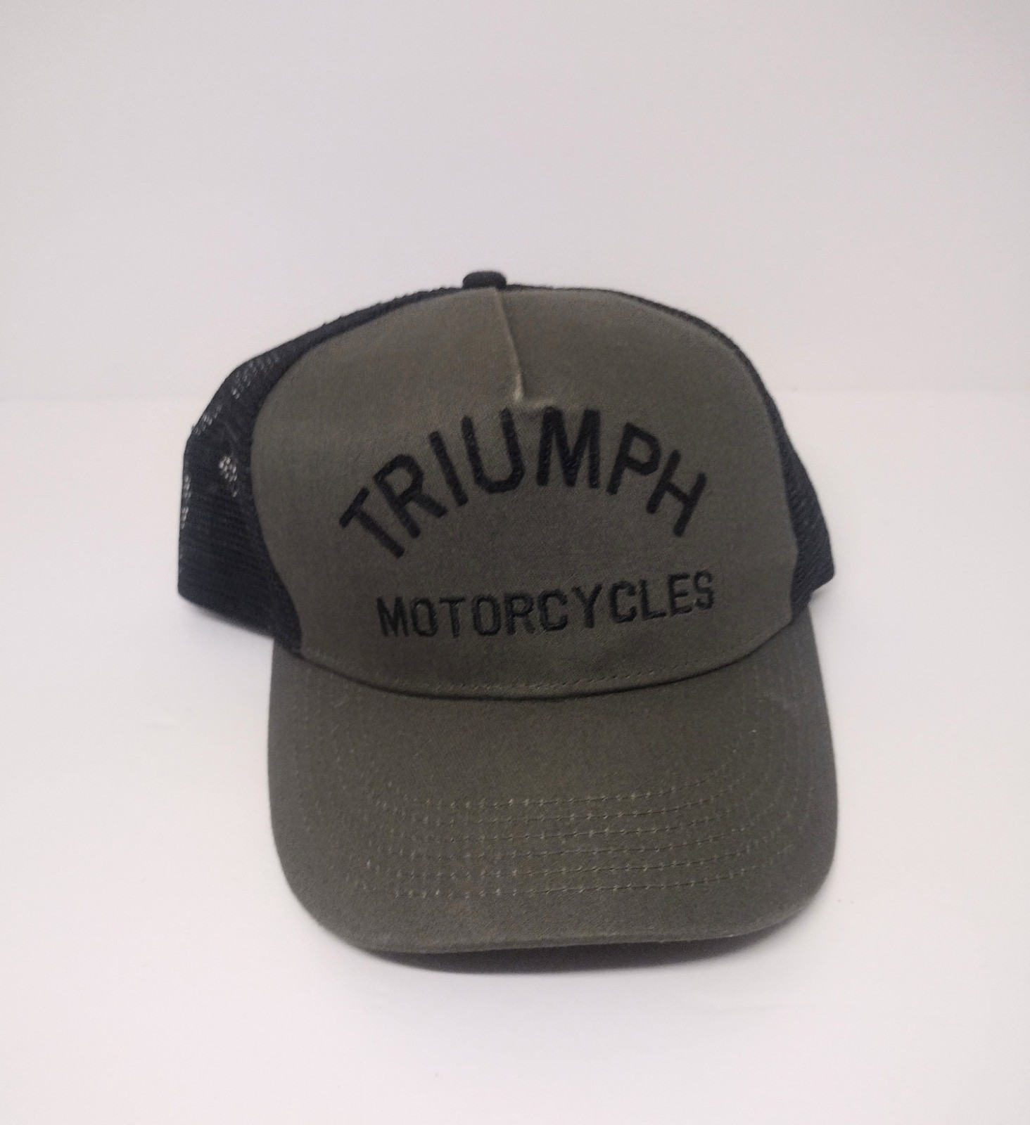 Triumph Khaki Coast Trucker Hat - MCAS22308