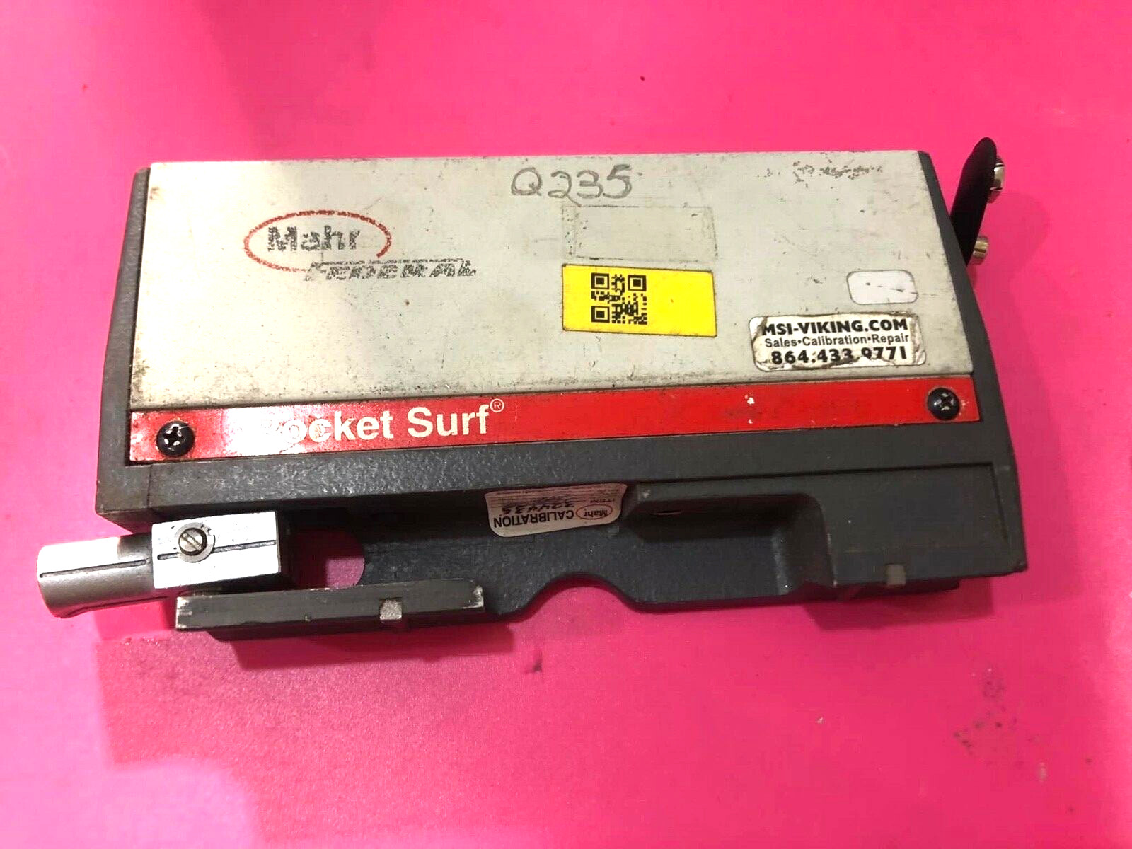 Mahr Federal Pocket  Surface Roughness Tester USED.