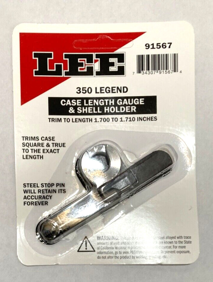 Lee 91567 350 Legend Case Length Gauge