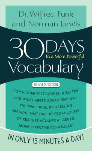 30 Days to a More Powerful Vocabulary - Mass Market Paperback - ACCEPTABLE