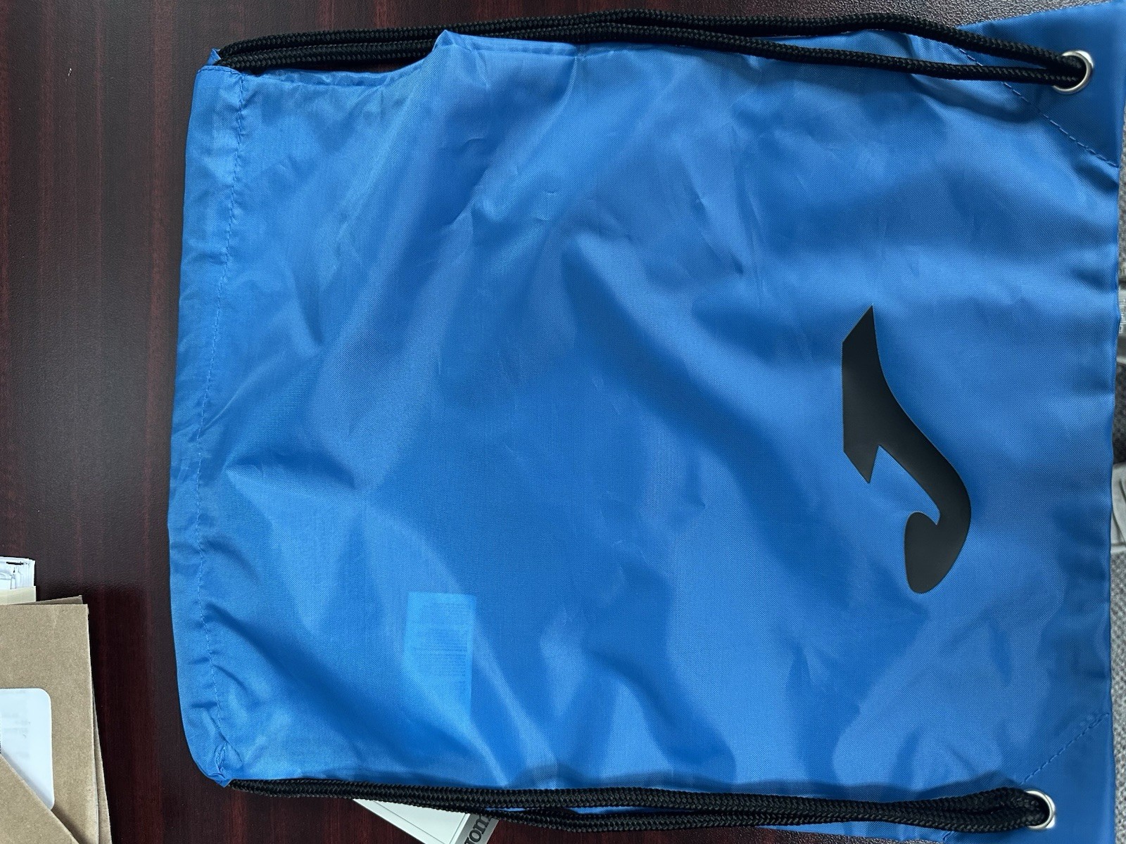 Joma Blue Drawstring Bag