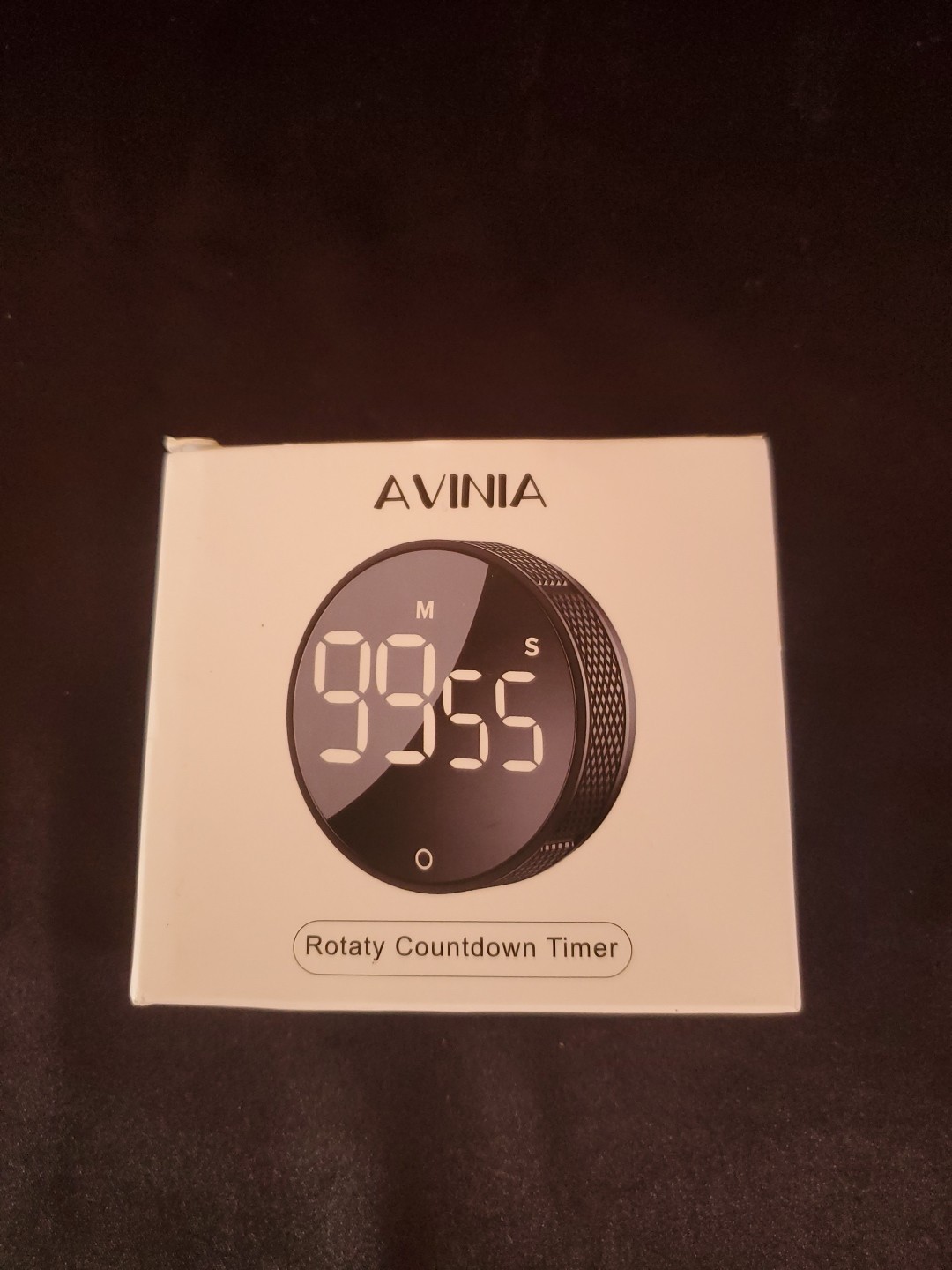 Avinia Rotary Digital Timer Large LED Display Magnetic Kitchen Display