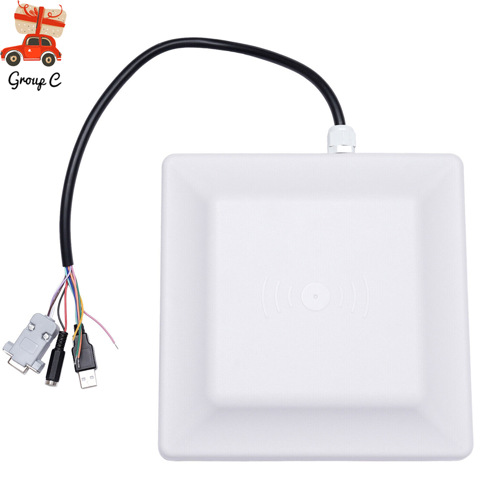 UHF MIDDLE RANGE INTEGRATED READER FOR PARKING BARRIER GATE ACCESS CONTROL KIT