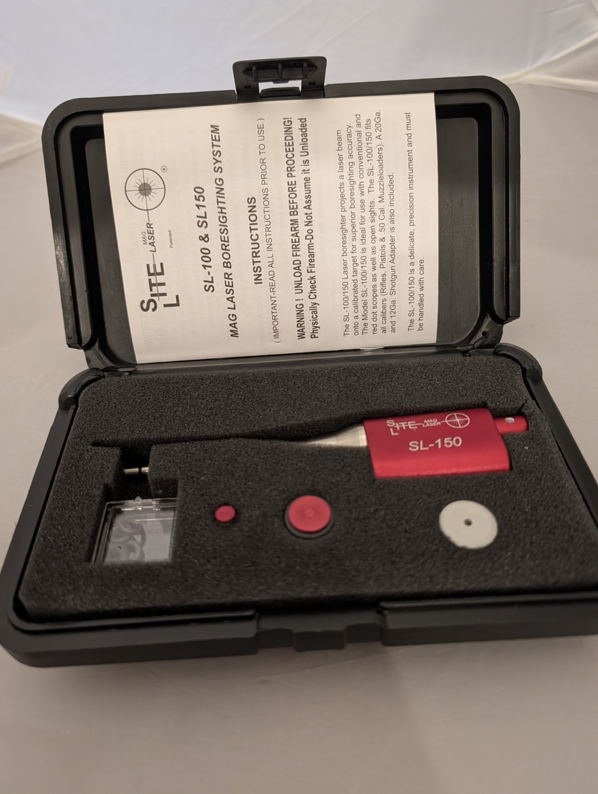 SiteLite SL-150 Ultra Mag Laser - Used Great Condition - Well Cared For - Works