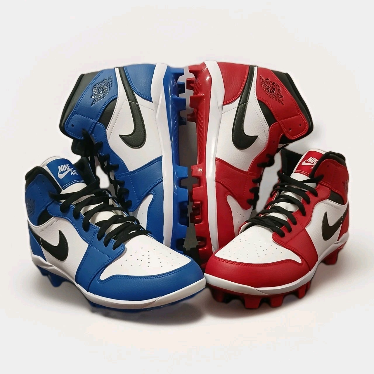 Nike Air Jordan 1 Retro MCS Baseball Cleats Men’s Size 12 Lot Of 2