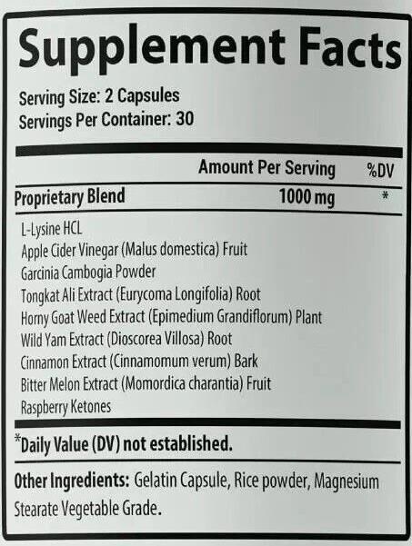 Ember Ghee Capsules for Men ED EmberGhee Advanced Male Health Dietary (60 Caps)
