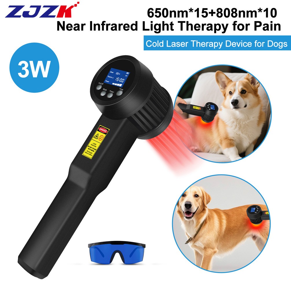 Pain Relief Red Light Cold Laser Therapy LLLT Physiotherapy for for Dog Cat Pets