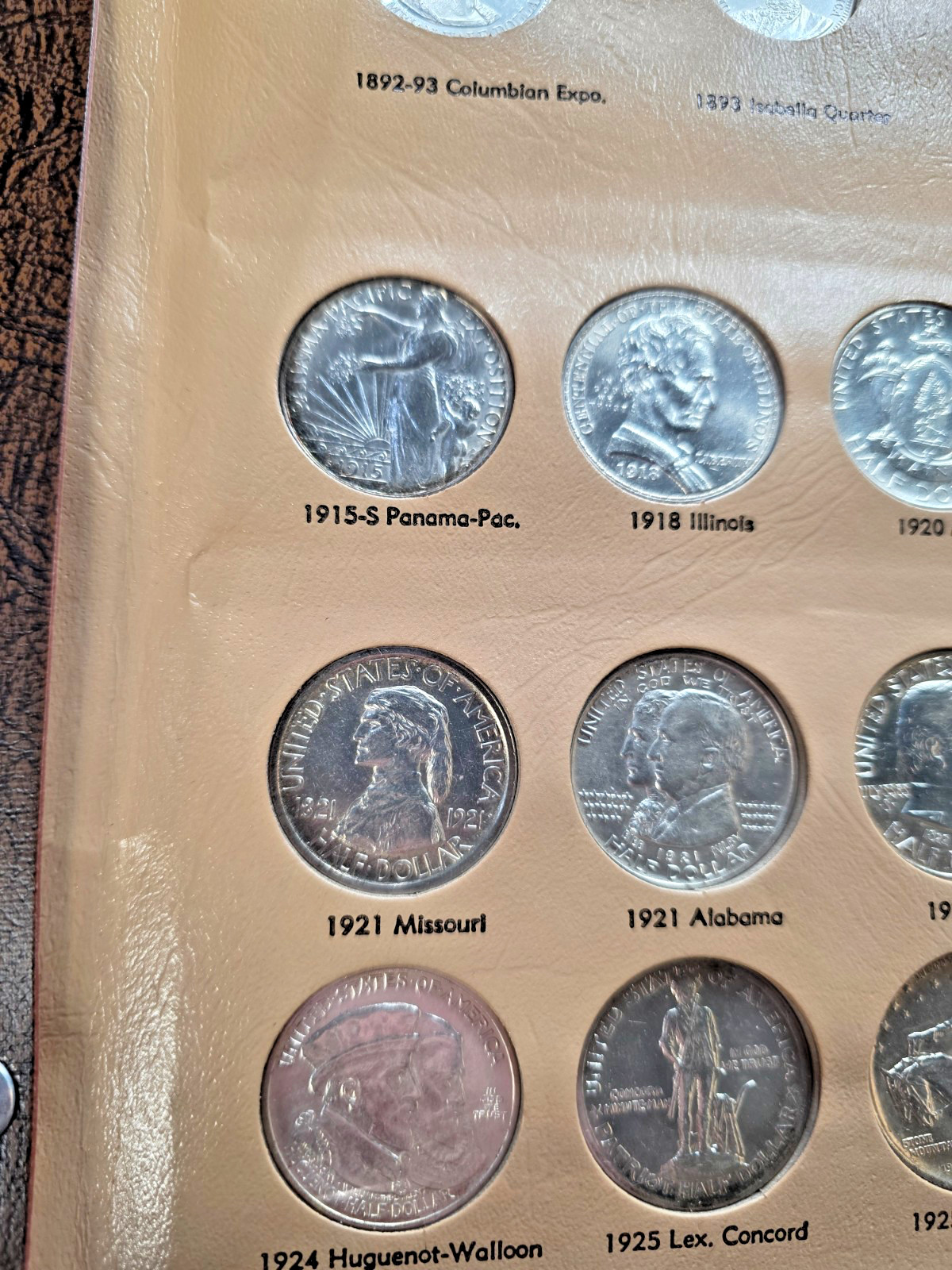 US Commemorative Silver Half $ 50c Complete Set. Including Isabella Quarter!
