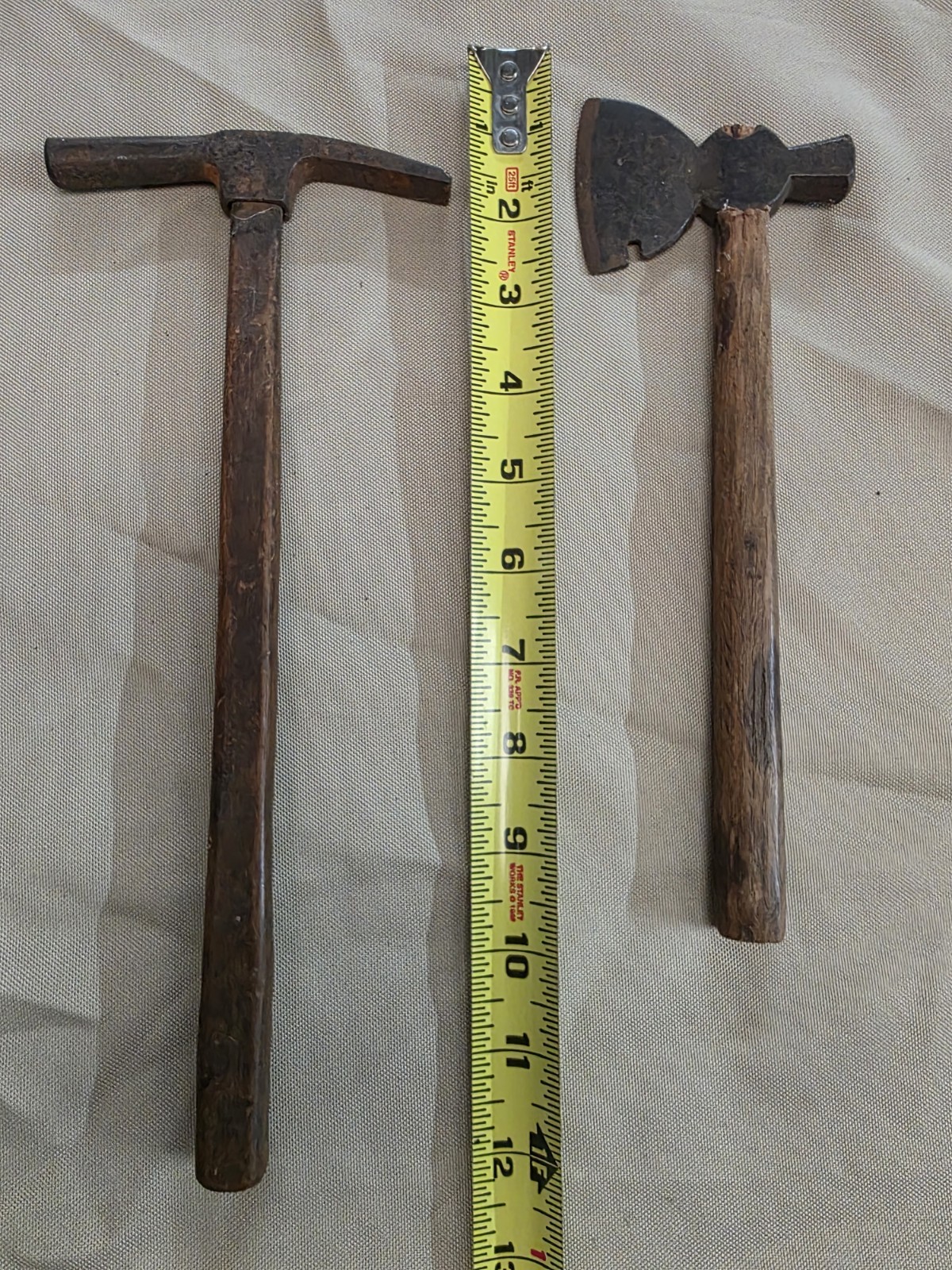VINTAGE MINI TOOLS DASCO CRATE HAMMER HATCHET MONKEY WRENCH