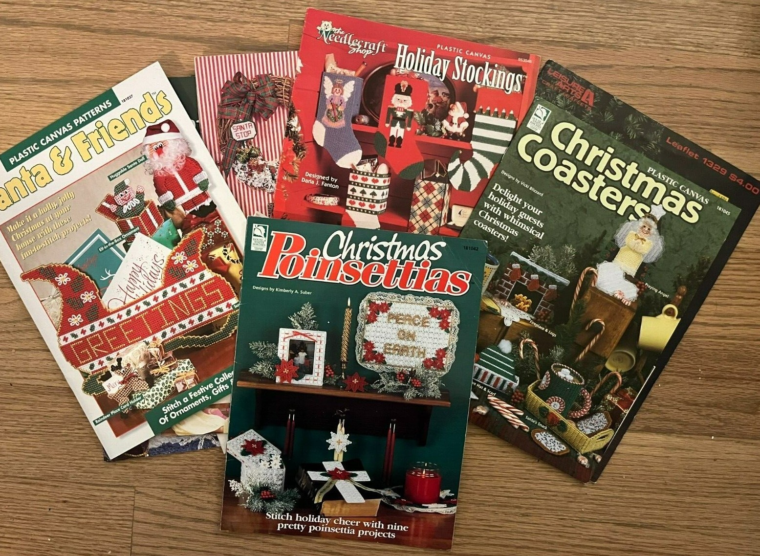 PICK YOUR PATTERN - CHRISTMAS PLASTIC CANVAS LEAFLETS - UPDATED 10/13/2023