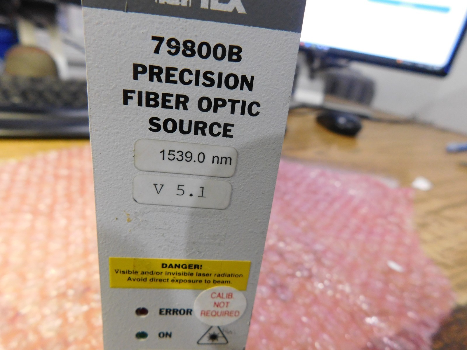 ILX Lightwave 79800B Precision Fiber Optic Source.  FOS79800B/315HB
