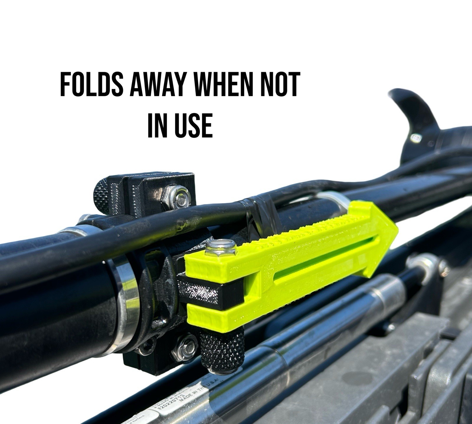 Trolling Motor Arrow Pointer - For Lowrance Ghost, etc - Livescope / FFS -YELLOW