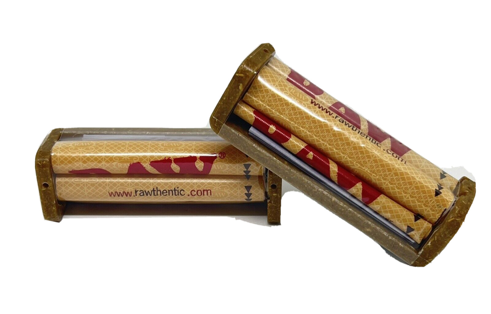 Raw 70mm Rolling Machine Roller Hemp composite Plastic 2 Count