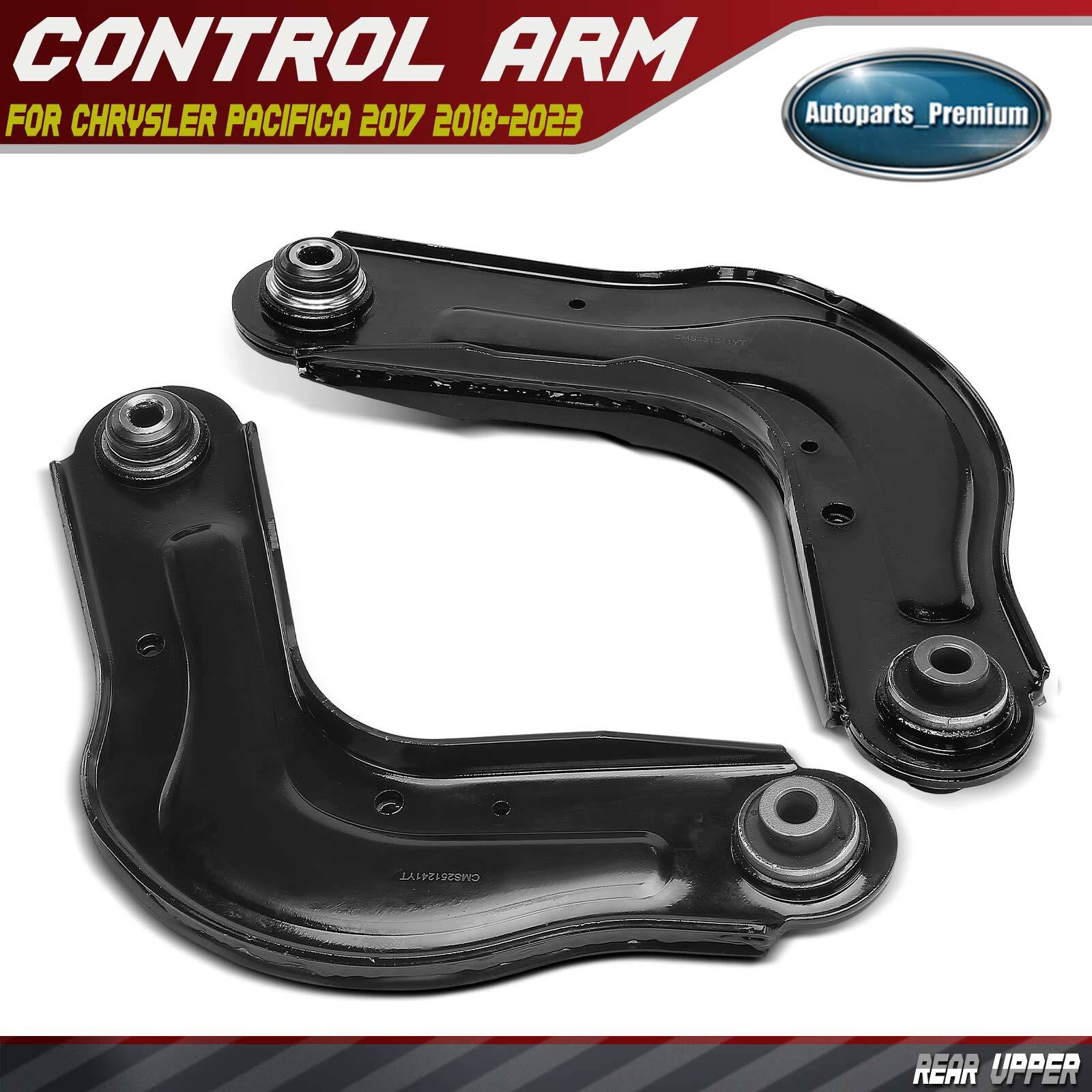 2Pcs Rear Driver & Passenger Upper Lateral Arm for Chrysler Pacifica 2017-2023