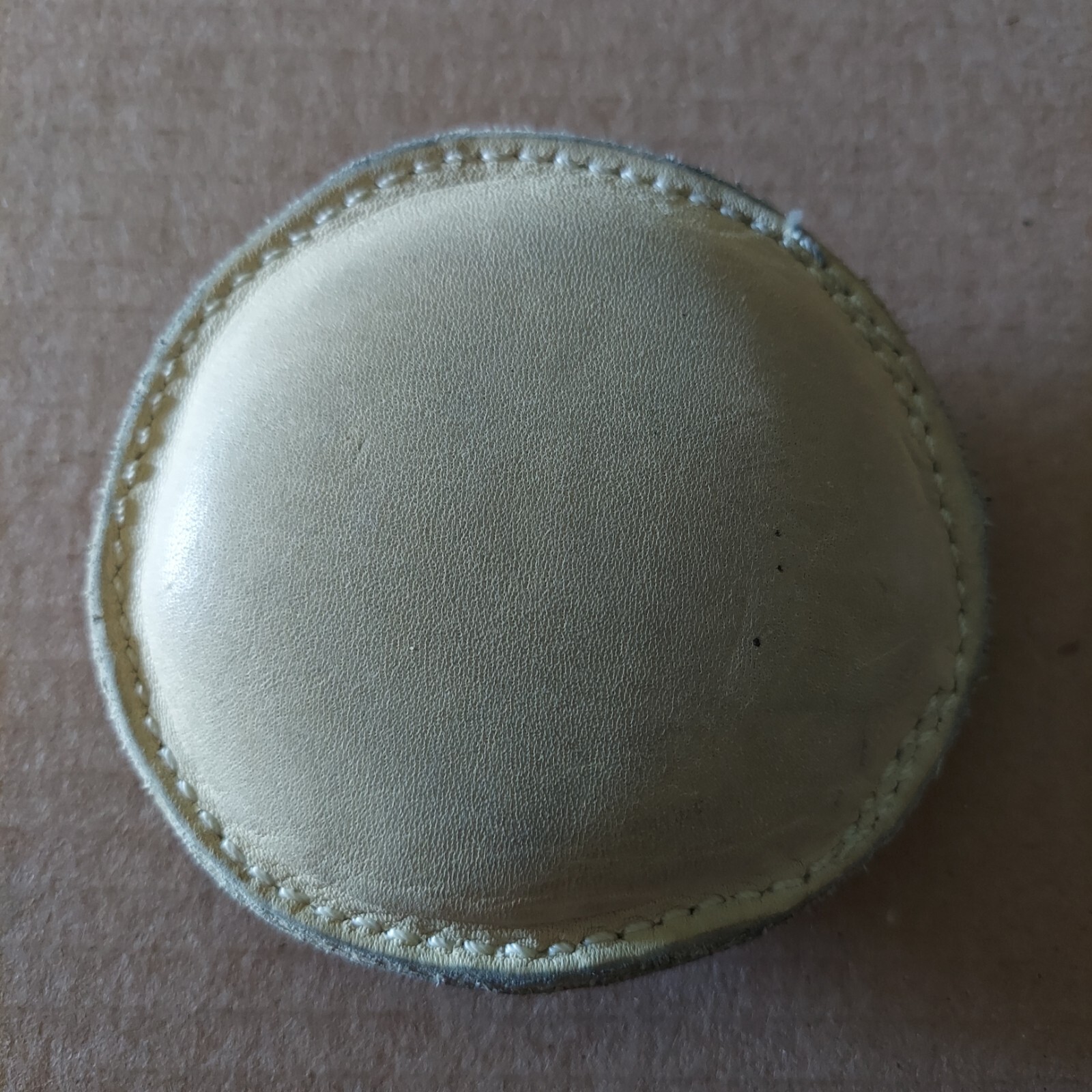 Initial Initials A J B Leather Office Paper Weight Desk Western Cowboy Style
