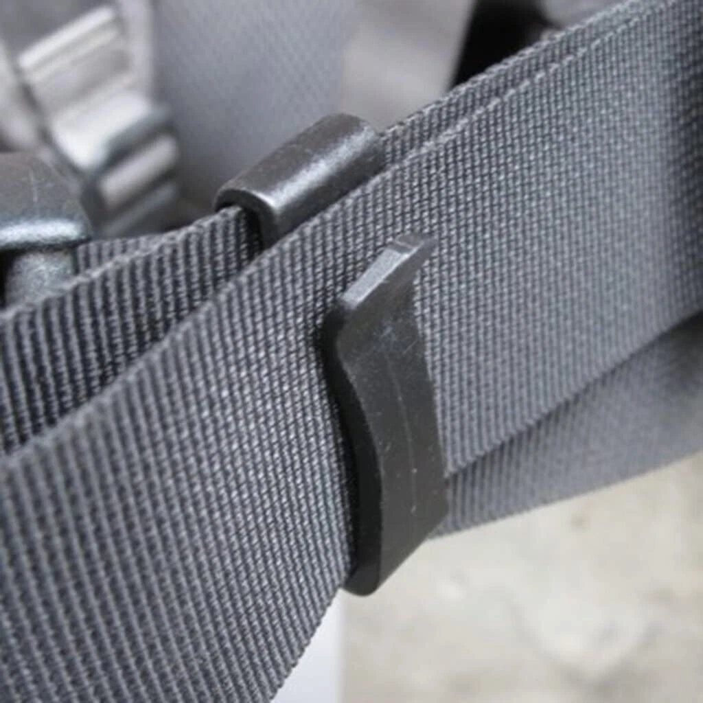 20x Quick-Slip 1''Keeper Buckle Clip MolleTactical Backpack Adjust Webbing Strap