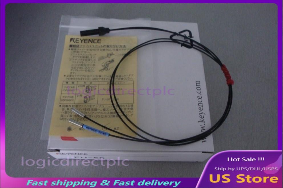 Keyence FU-55 Fiber Optic Sensor FU55 Cable New In Box Free Shipping
