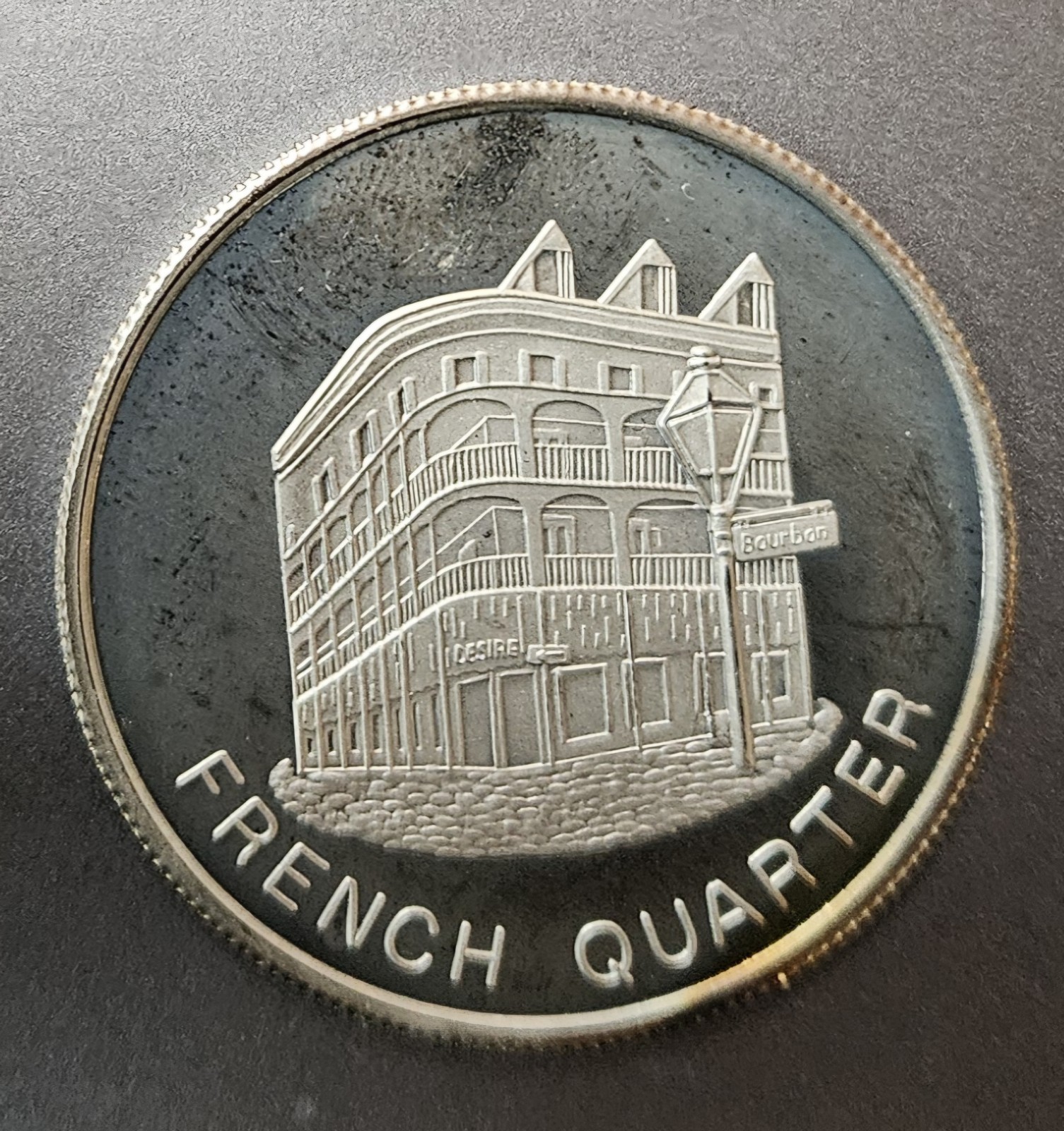 French Quarter New Orleans Bourbon Street 1 Troy Oz 999 Pure Silver Ace Hardware