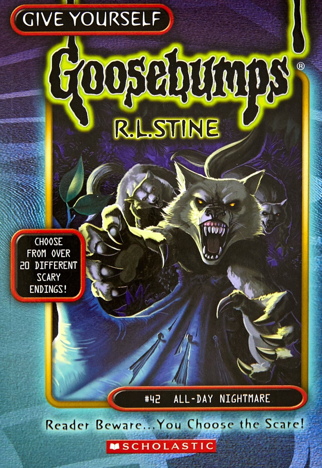 FREE SHIPPING - All-Day Nightmare (Give Yourself Goosebumps #42) by R. L. Stine