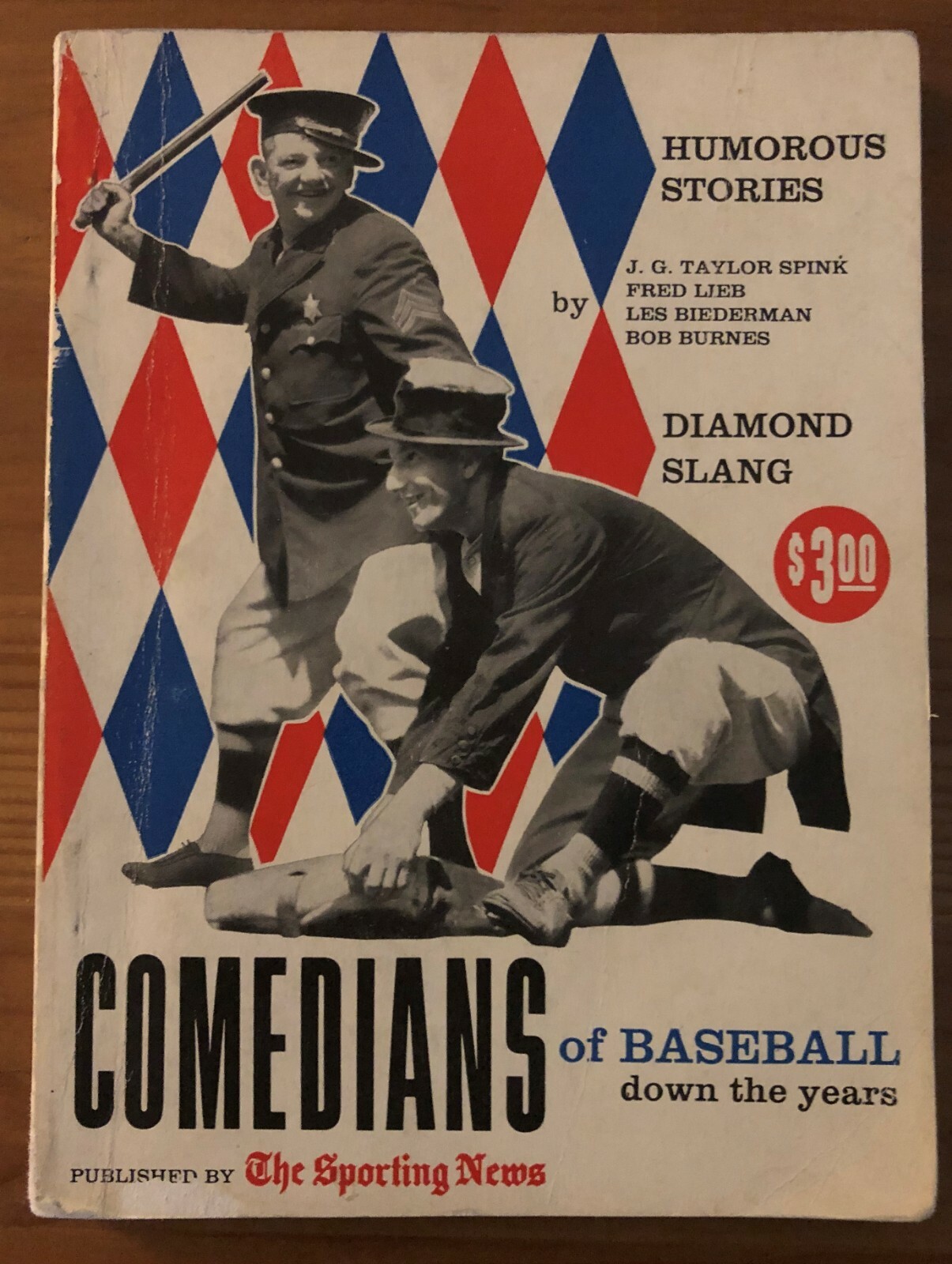 The Sporting News "COMEDIANS OF BASEBALL" Down the Years 1958