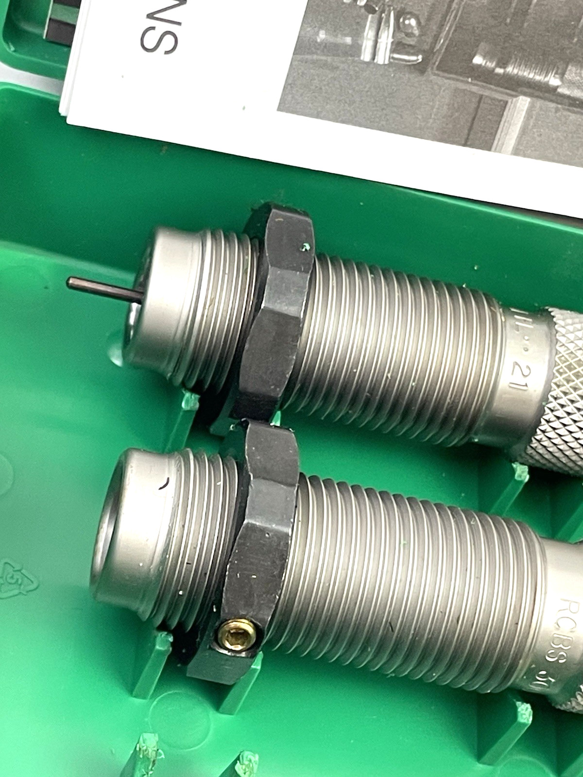 RCBS 2 Die Set for 300 Win Short Mag Includes Sizer & Seating Die 30801