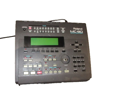 Roland MC-80 MicroComposer MIDI Sequencer + VE-GS Pro Expansion Board