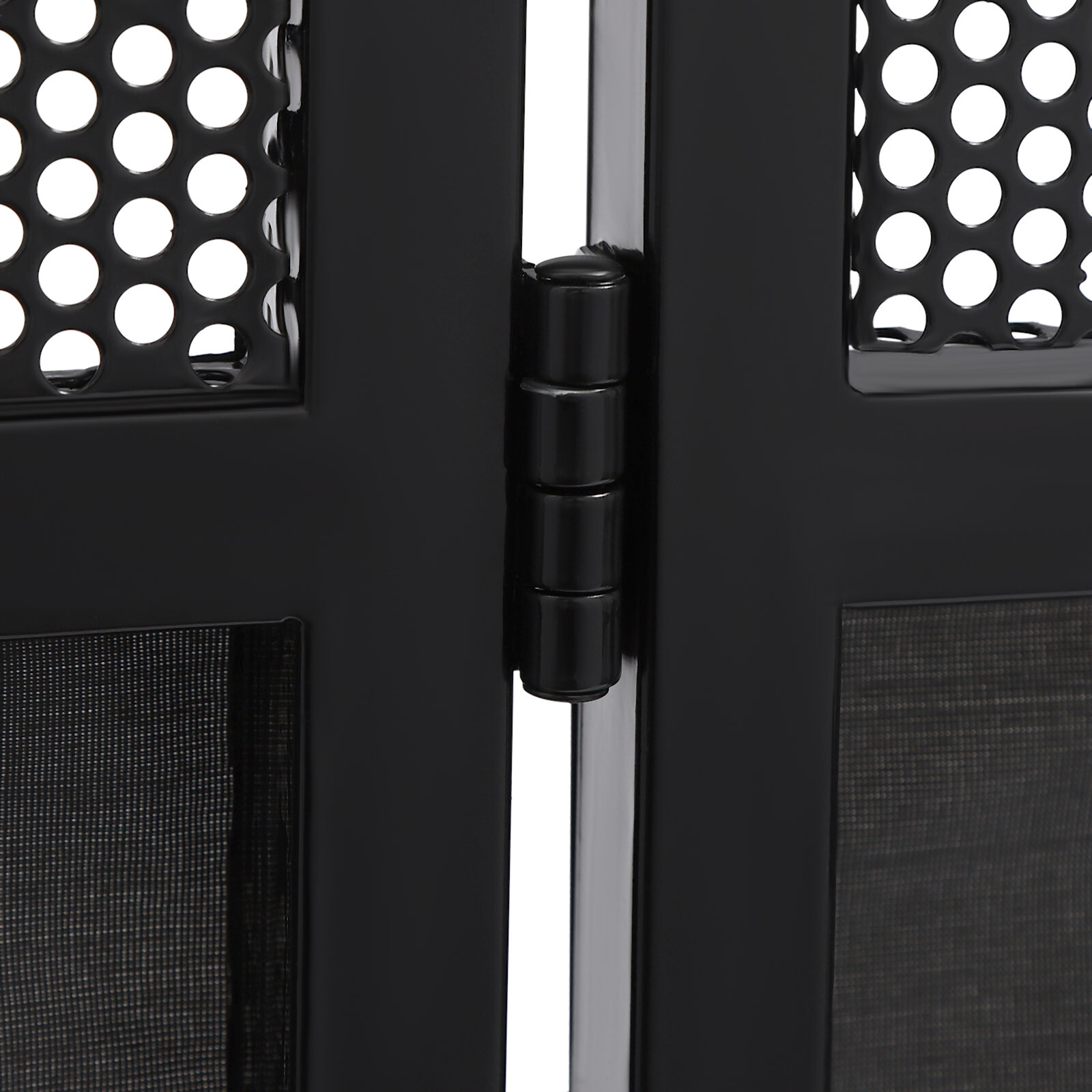 Portable DJ Event Booth Facade Foldable Controller Stand DJ Display Stand Black