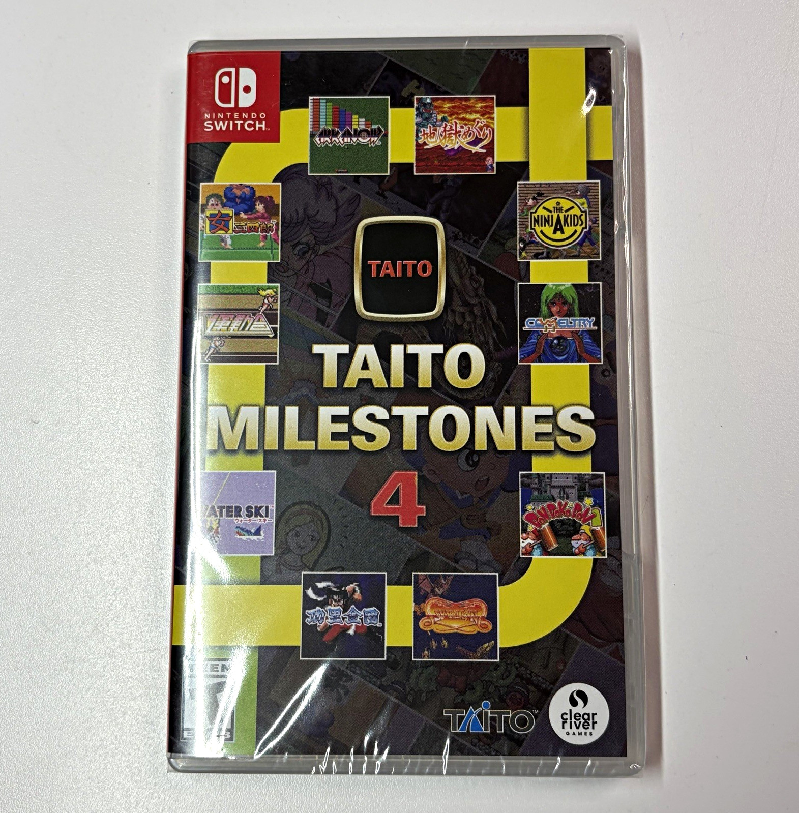 Taito Milestones 4 Nintendo Switch Arcade Compilation Game E10+ Clear River