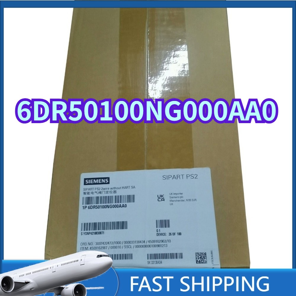 Fast Ship! Brand New Sealed Siemens Valve Positioner 6DR50100NG000AA0