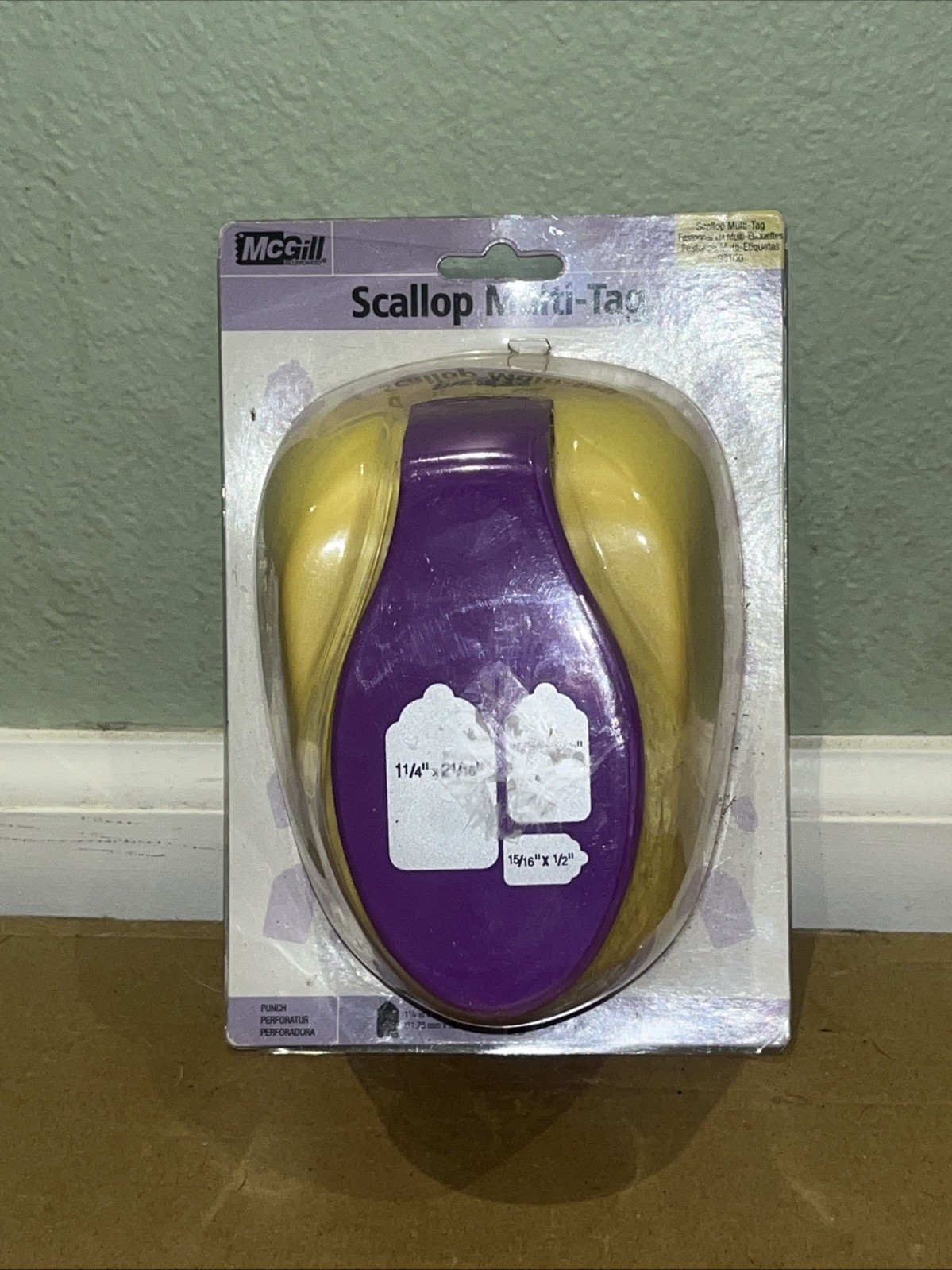 Stacking Lever Punch-Multi Tags, .5" To 2.0625"