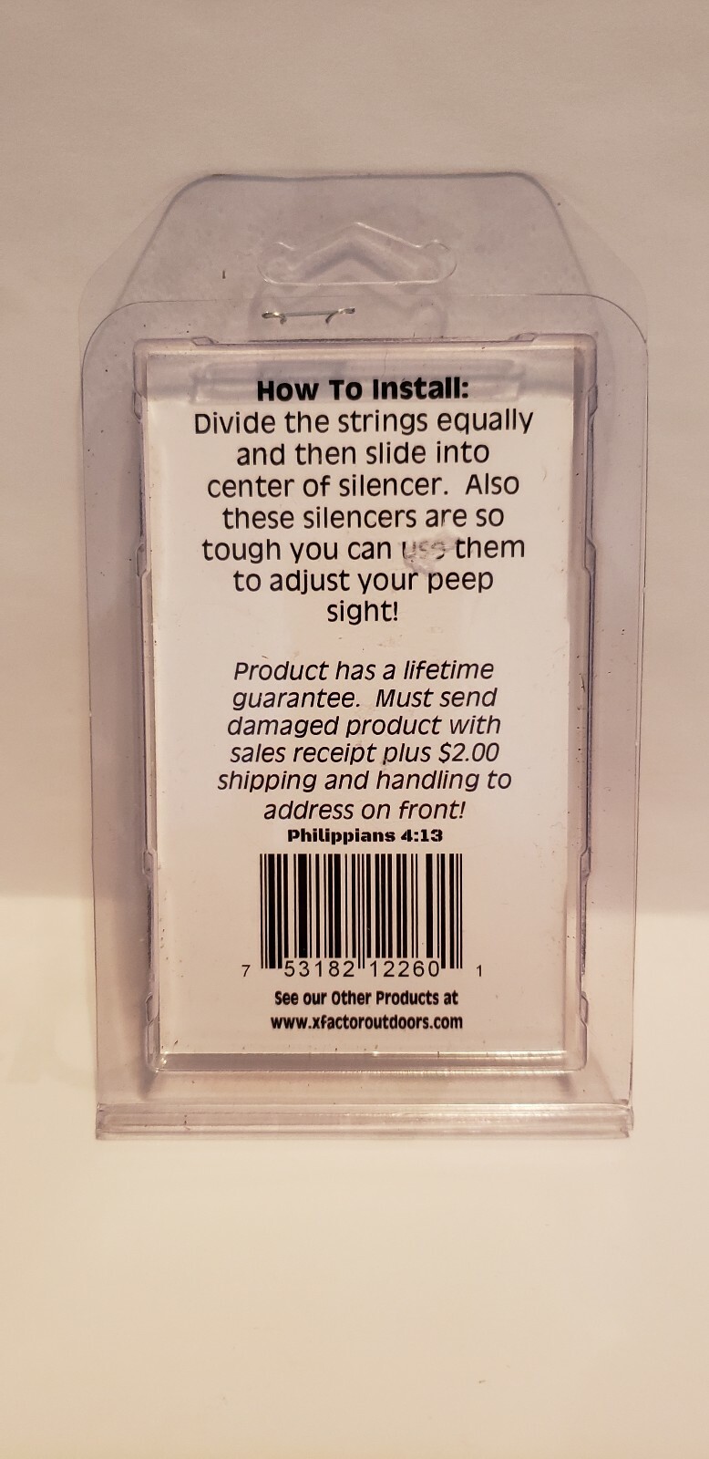 X-FACTOR STRING FACTOR SILENCER 4 PACK