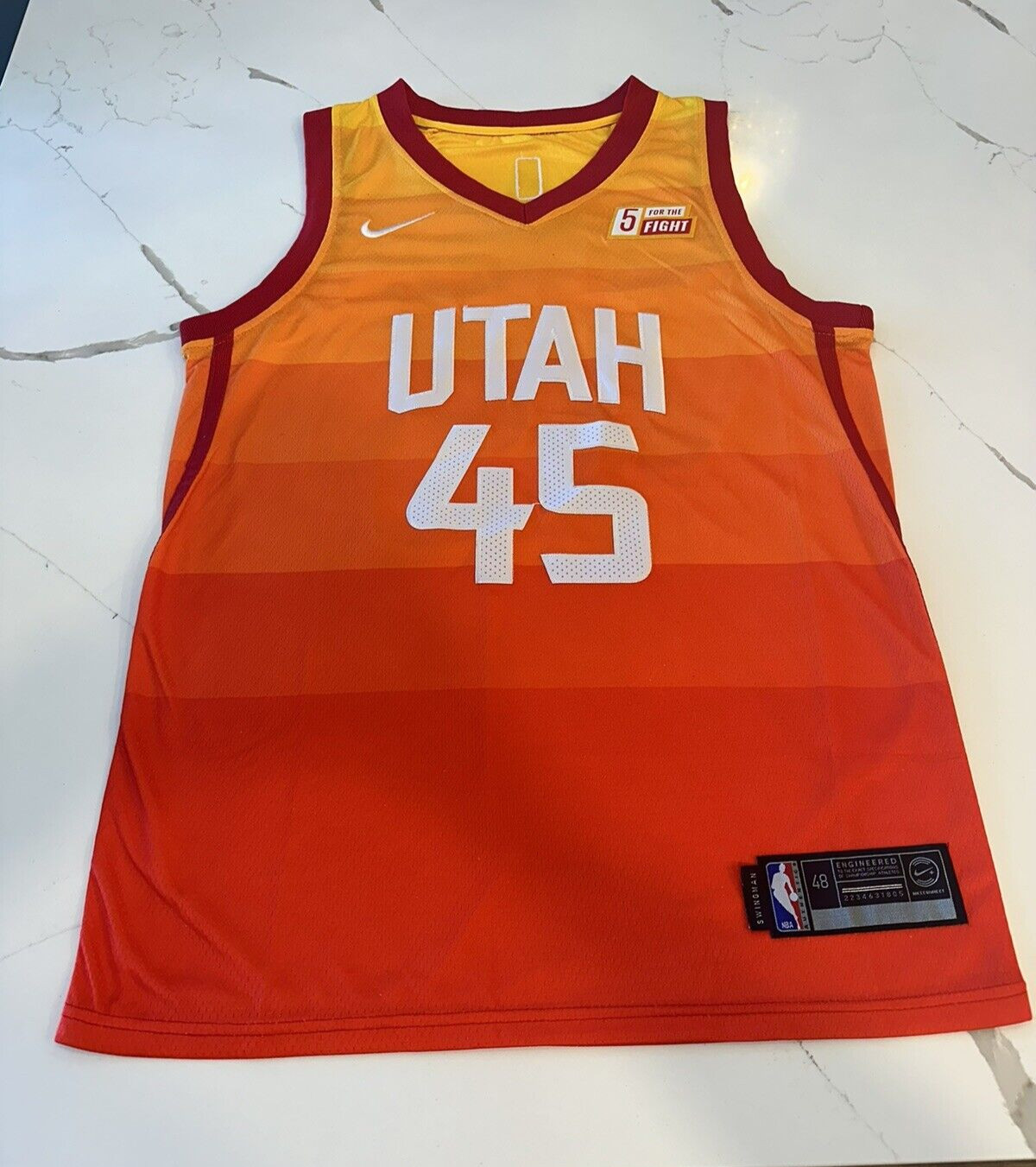 Donovan Mitchell Jersey #45 Utah Jazz Size 48
