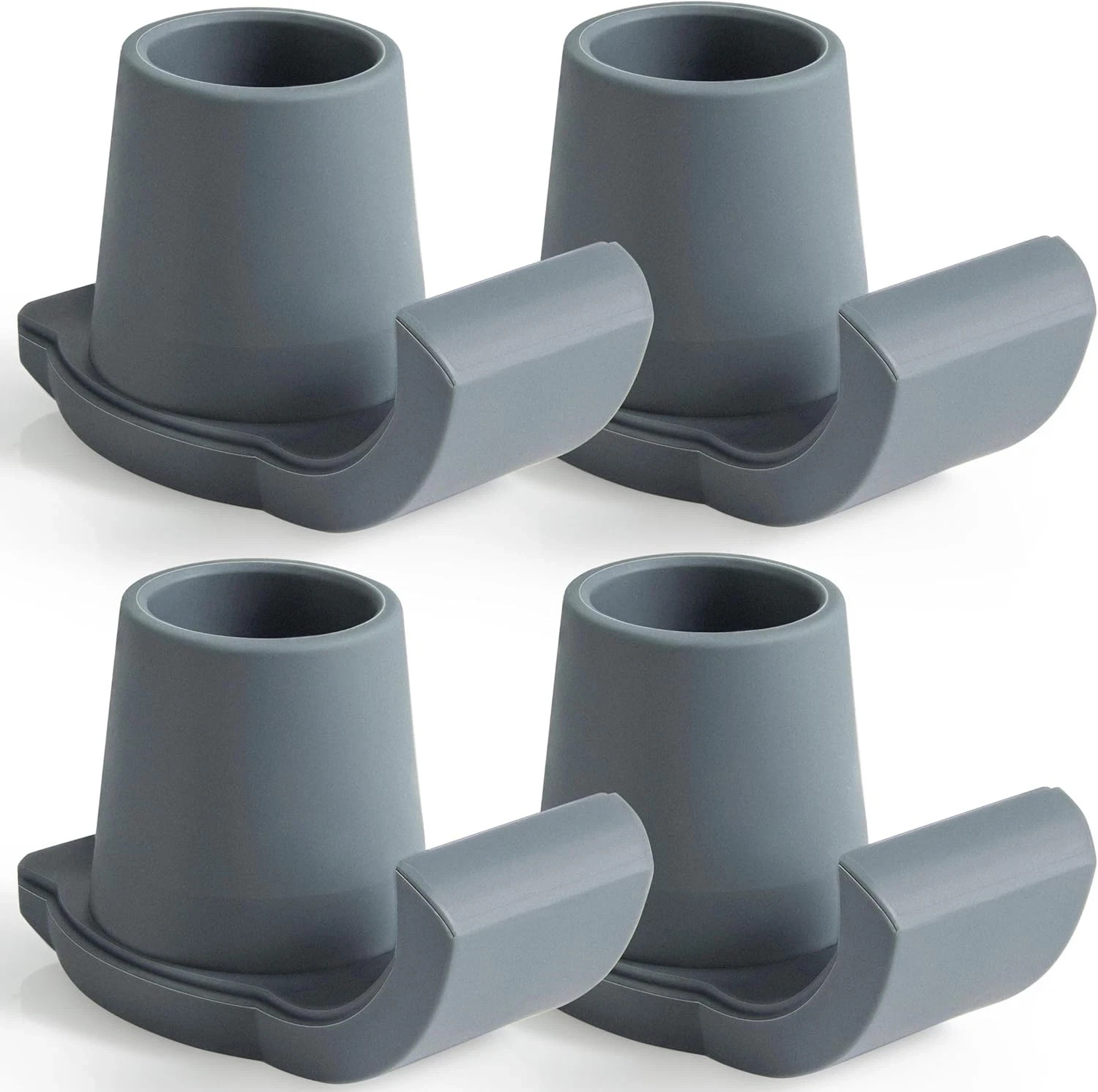 Walker Ski Glides 4 Pack 1-1/8" Folding Walker Feet POM Replacement Slides