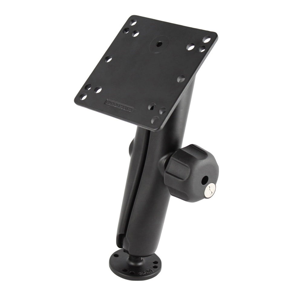 RAM-101LU-D-246  RAM Key Lock Mount with 100x100mm VESA Plate ...