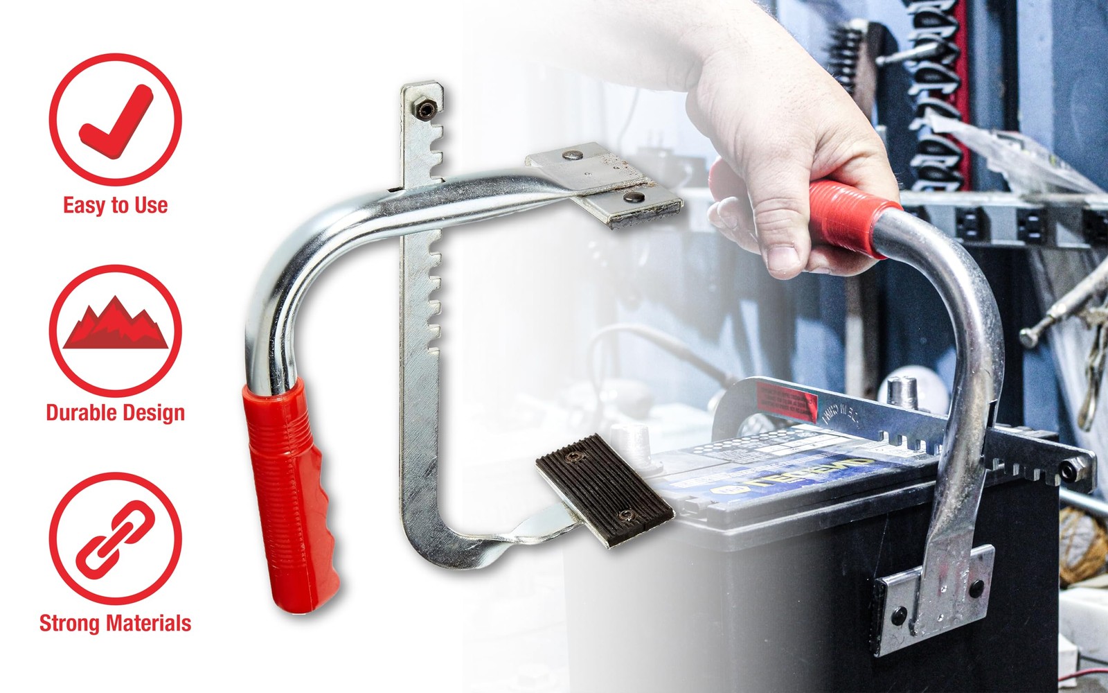 EZ RED BK520 Side Battery Lifter