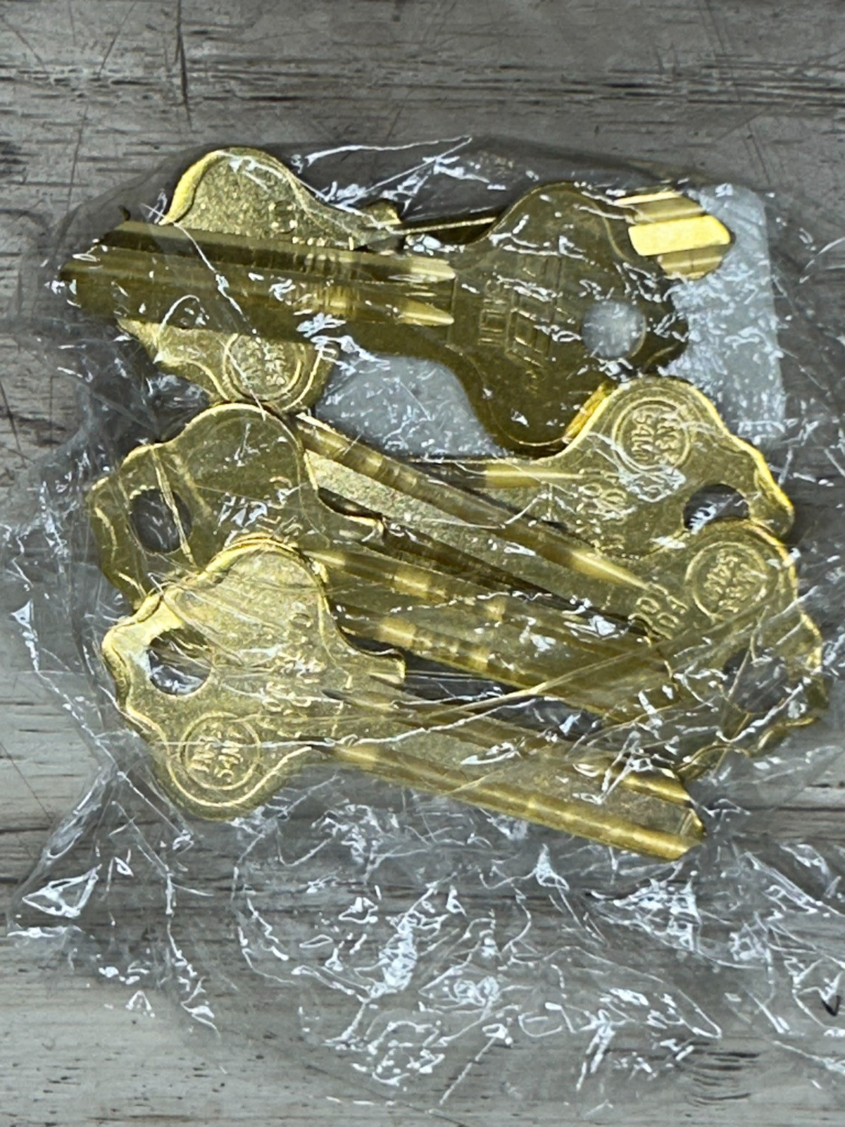 STAR Locksmith Supplies Brass 5ILII Key Blanks Set Of 6 Made In USA NOS