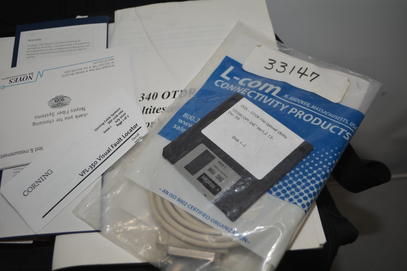 ^ Siecor OTDR Plus Multitester II (340-0) W/ 340M-36210 Module #X4031