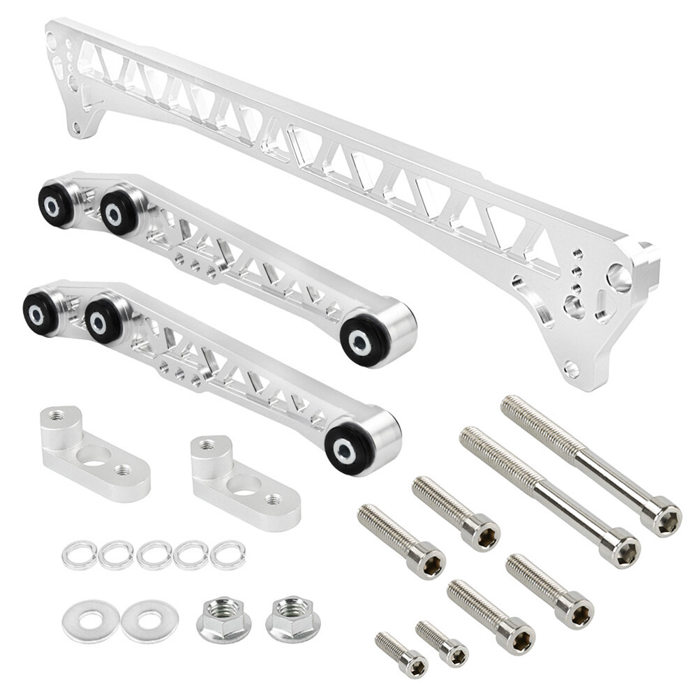 Lower Control Arm + Subframe Brace For 89-98 Honda Civic CRX Del-Sol 94-01 Acura