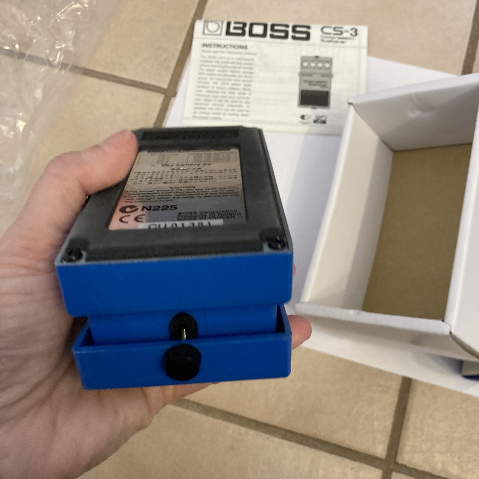 Boss CS-3 Compressor Guitar Effect Pedal W/ Box New Opened Box READ