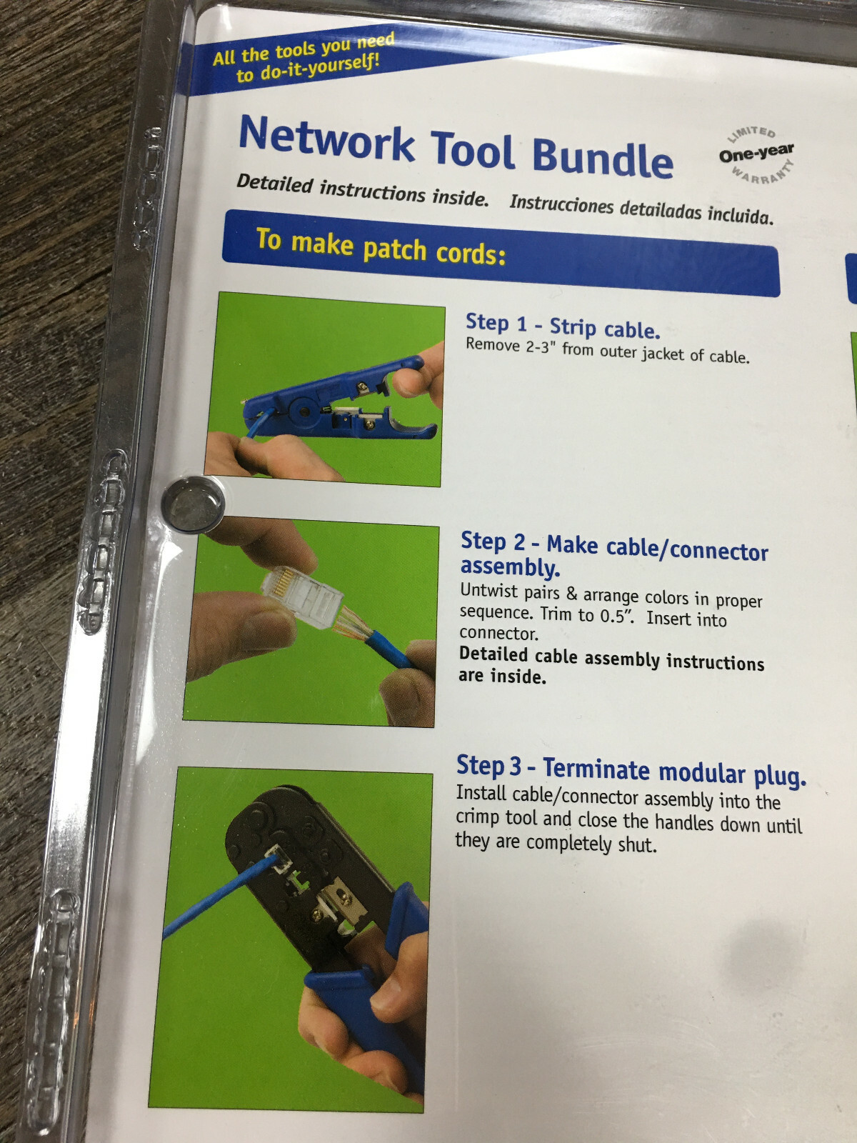 SEALED DataShark Network Tool Bundle #70016 Cable Repair Kit FAST Ship! NEW